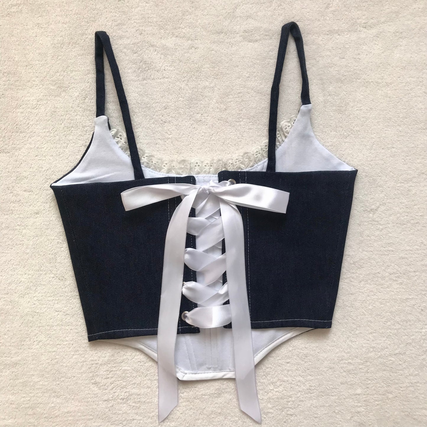 Corset Norma Azul (pre order)