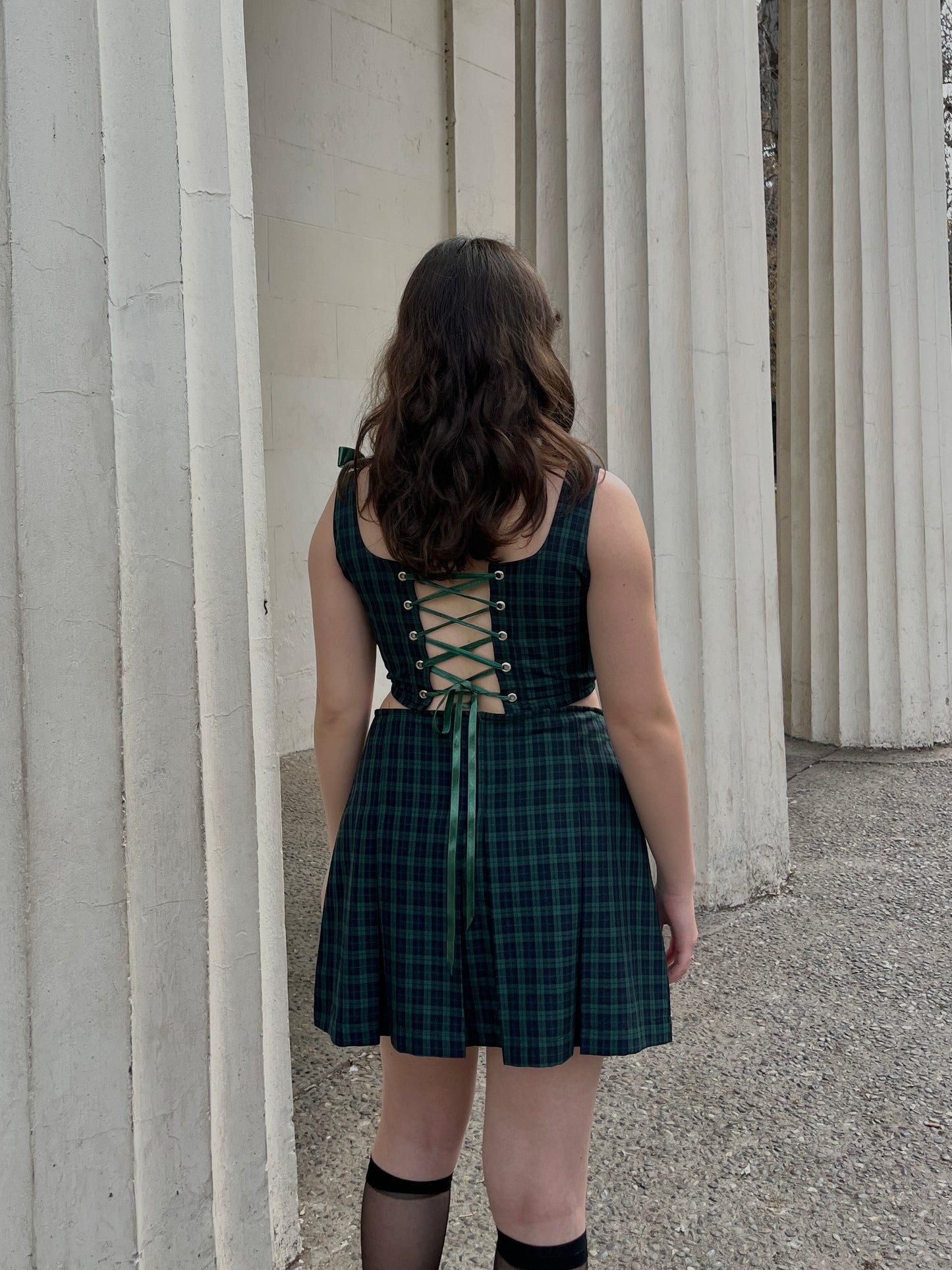 Conjunto Azumi Cuadrillé Verde (pre order)