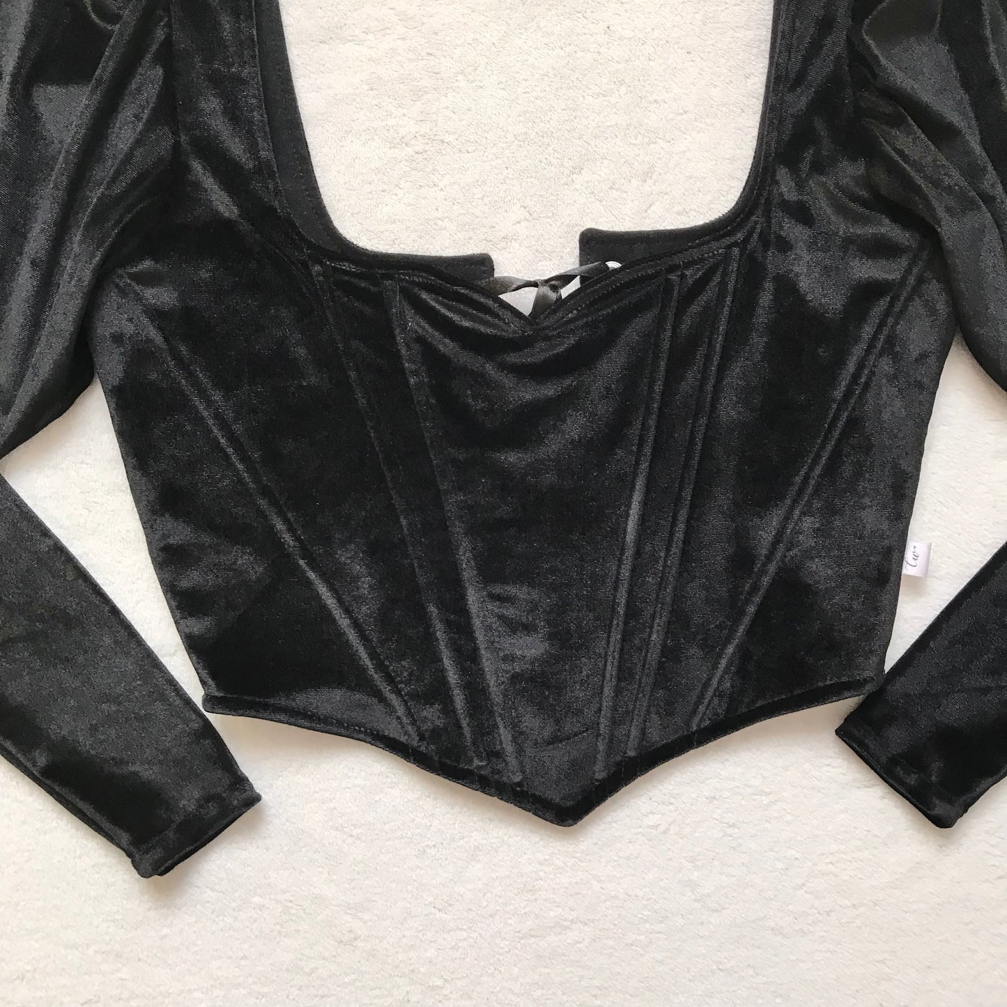 Corset Azumi Negro Manga Larga (pre order)