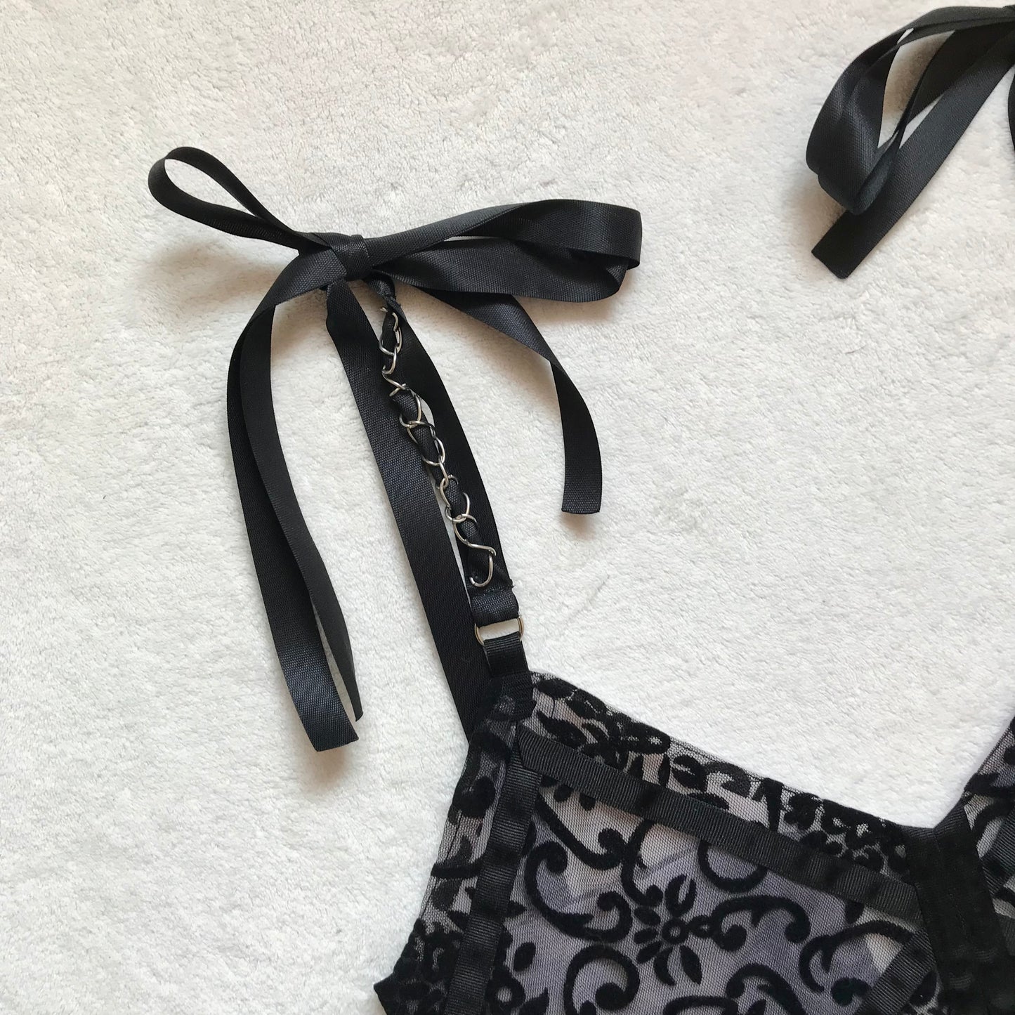 Corset Encaje Argollas (pre order)