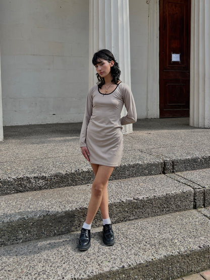 Vestido Olivia Beige (pre order)