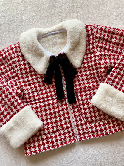 Cardigan Pied de Poule (pre order)