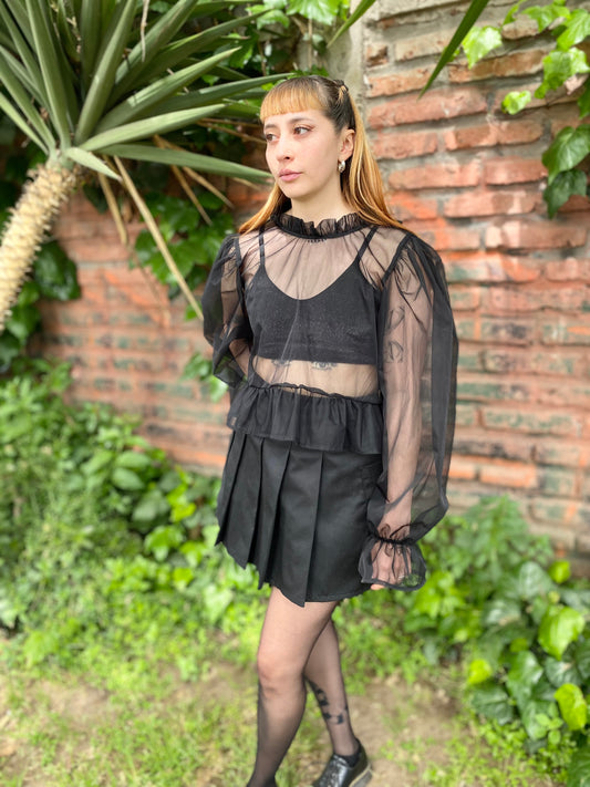 Blusa traslucida (pre order)