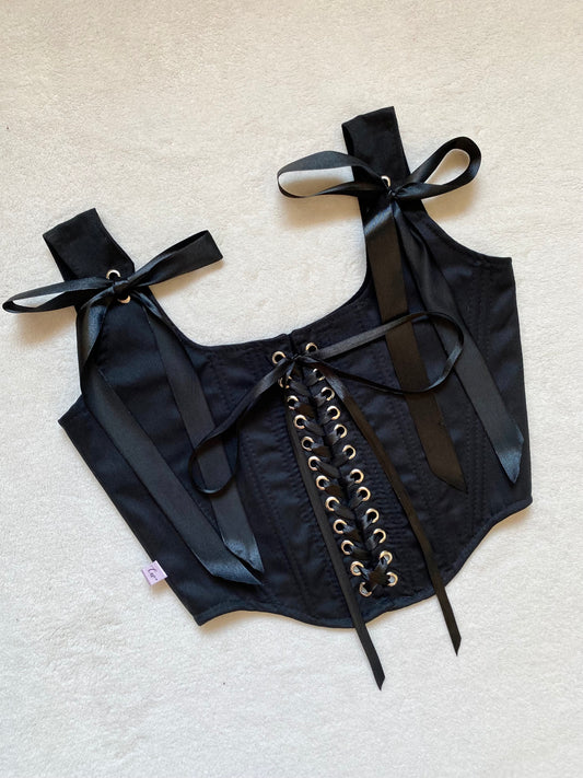 Corset Emily Negro (pre order)
