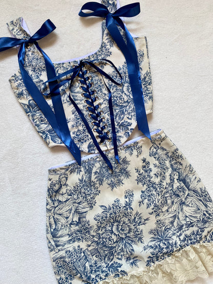 Conjunto Carol Azul (pre order)