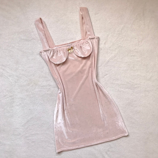 Vestido Fairy Rosa con Puntos (pre order)