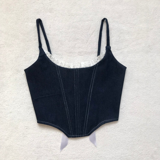 Corset Norma Azul (pre order)