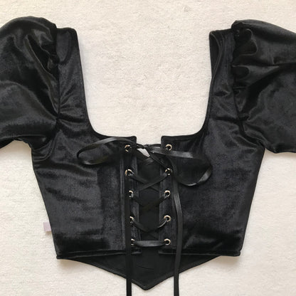 Corset Azumi Negro Manga Larga (pre order)