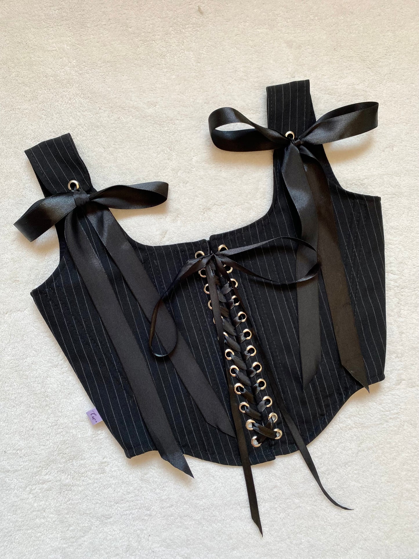 Conjunto Nina Negro Listado (pre order)