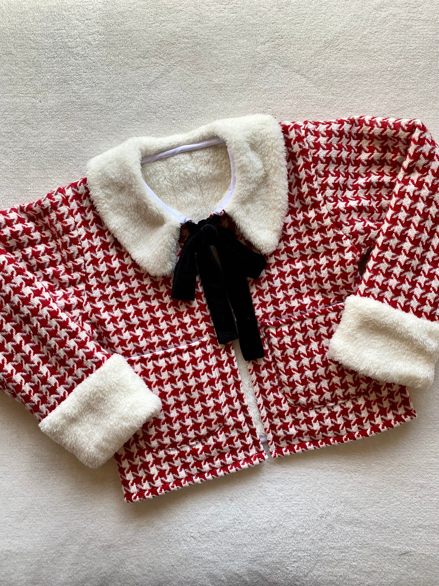 Cardigan Pied de Poule (pre order)