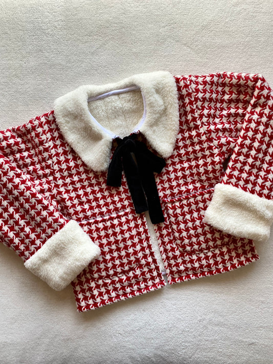 Cardigan Pied de Poule (pre order)