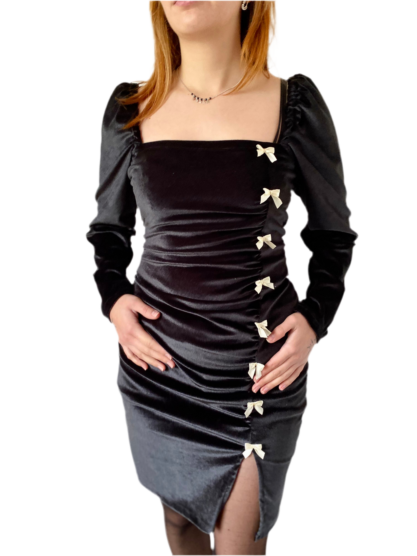 Vestido Meli Manga Larga (pre order)