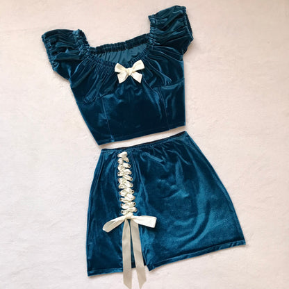 Conjunto Twice Crop Calipso (pre order)