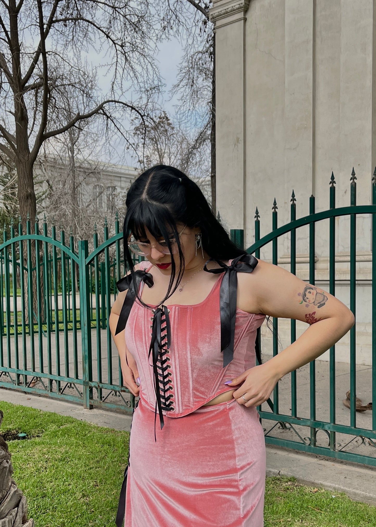 Corset Emily Rosa (pre order)