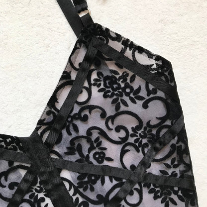 Corset Encaje Argollas (pre order)