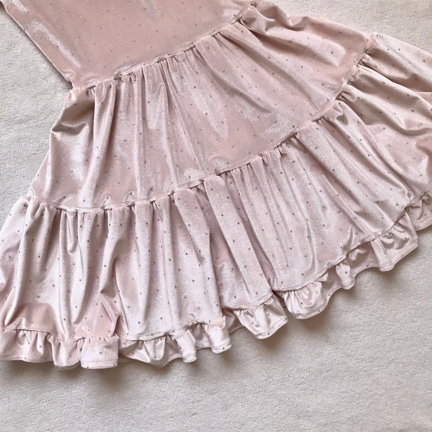 Vestido Victoria Rosa Puntos (pre order) (Copia)