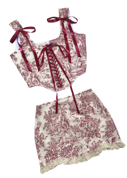 Conjunto Carol Rojo (pre order)