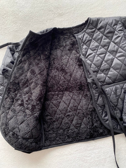 Cazadora Quilted Negra (pre order)