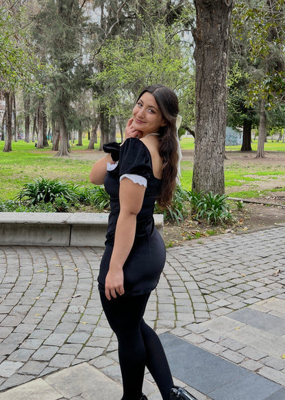 Vestido Margarita Negro (pre order)