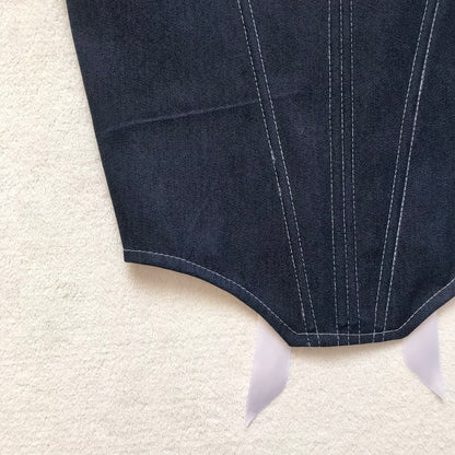 Corset Norma Azul (pre order)