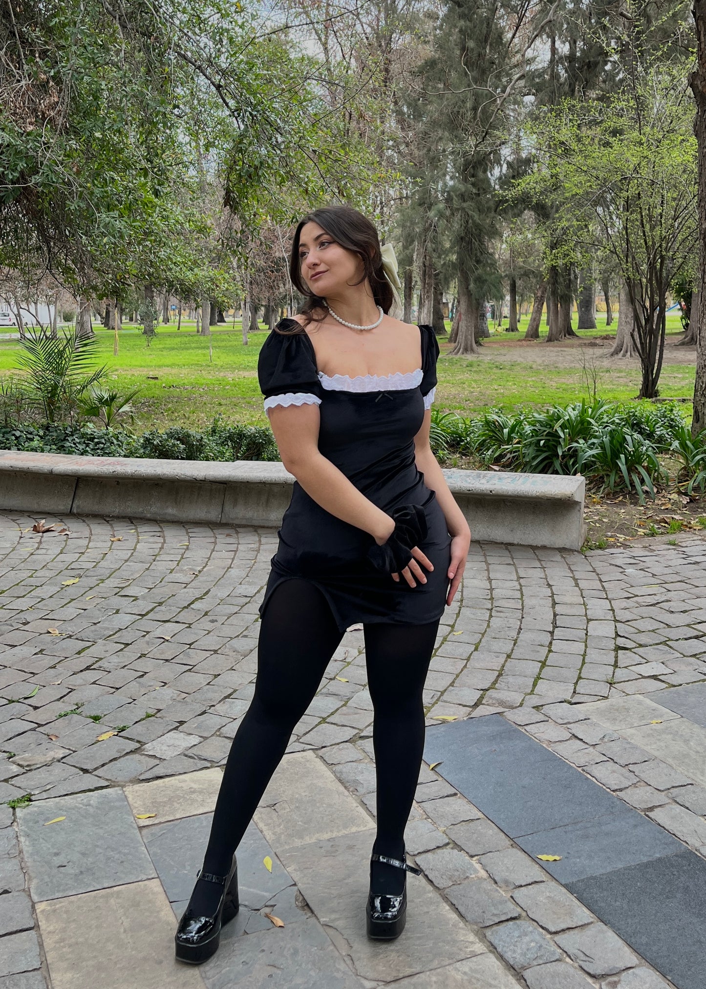 Vestido Margarita Negro (pre order)