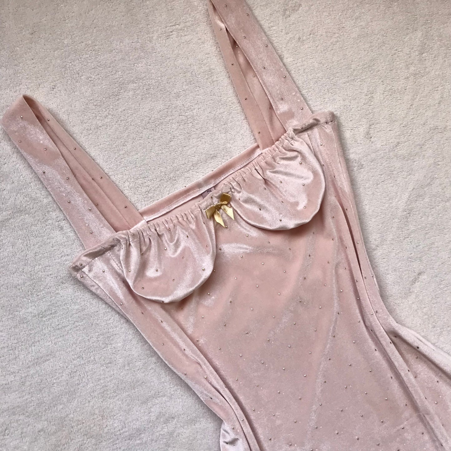 Vestido Fairy Rosa con Puntos (pre order)