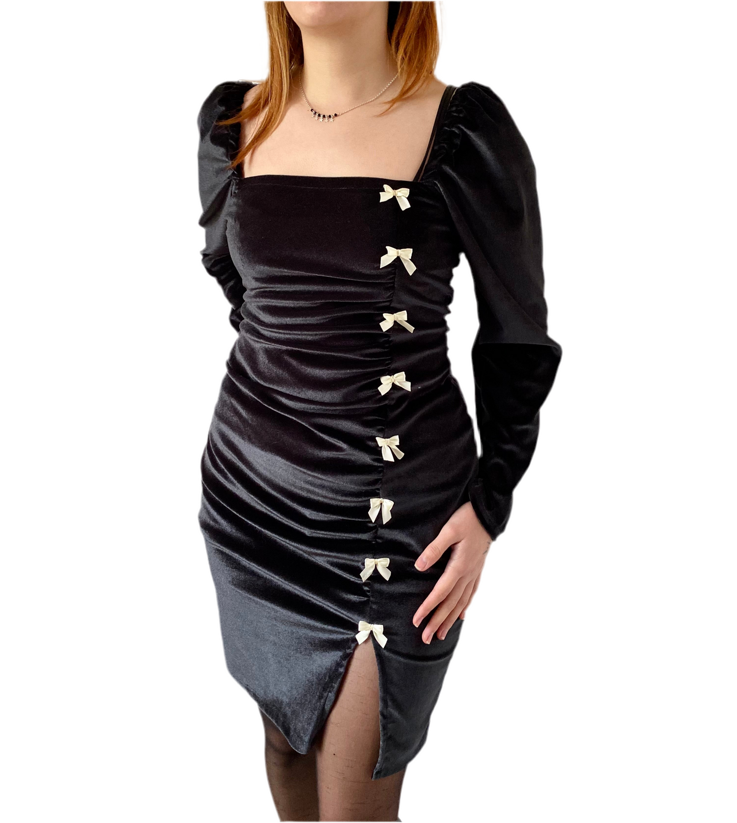 Vestido Meli Manga Larga (pre order)