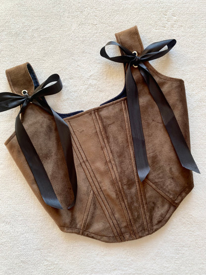 Corset Jade Felpa Cafe (pre order)