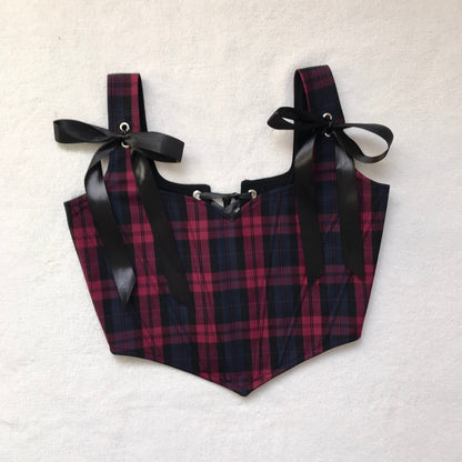 Corset Azumi Cuadrillé Burdeo (pre order)