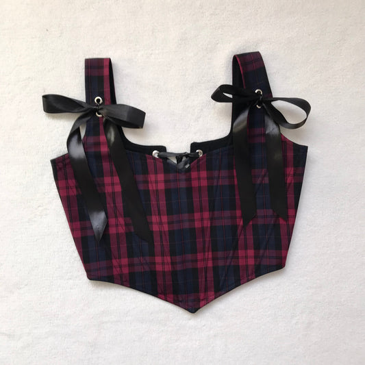 Corset Azumi Cuadrillé Burdeo (pre order)