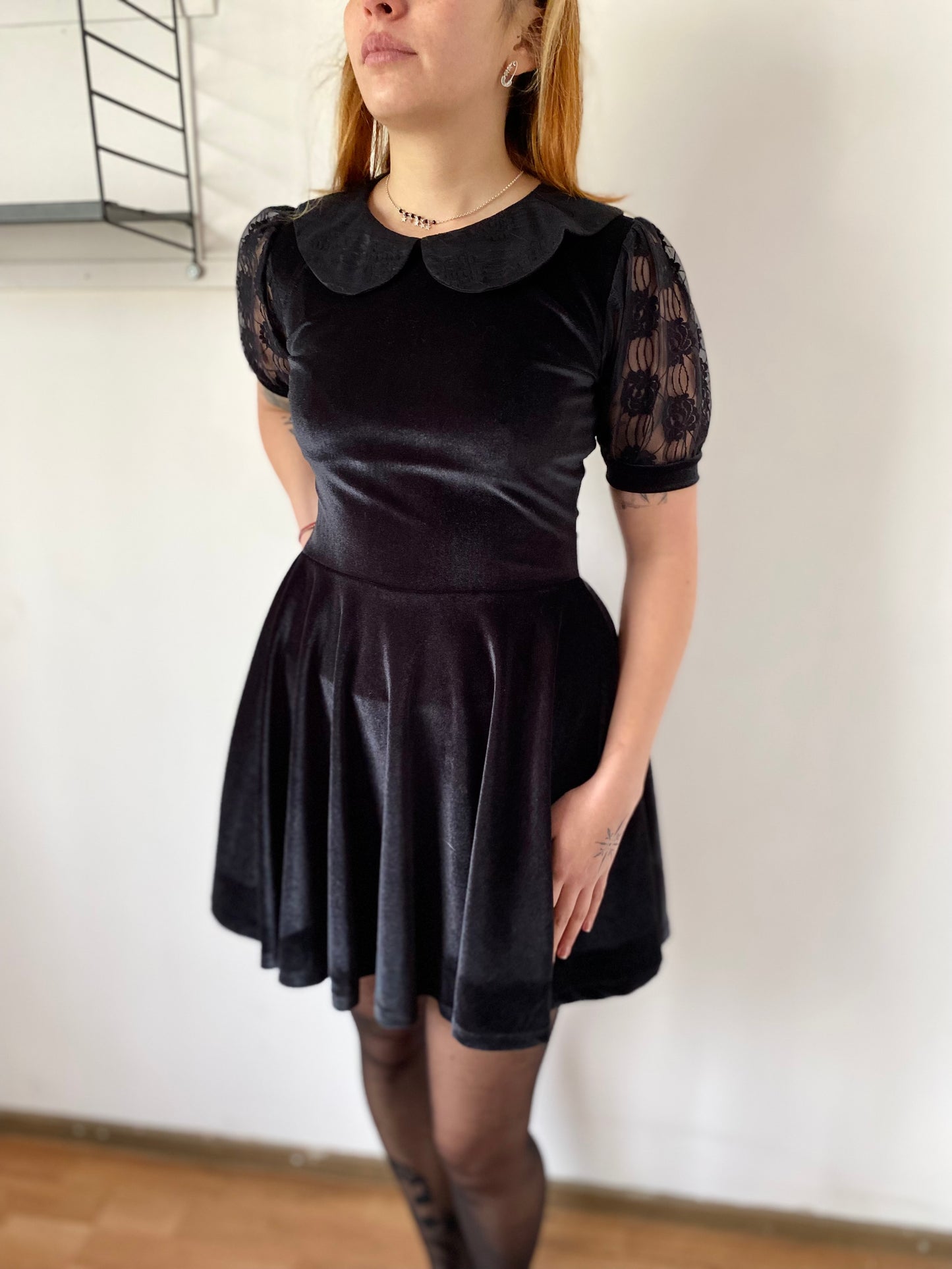 Vestido Violeta Negro (pre order)